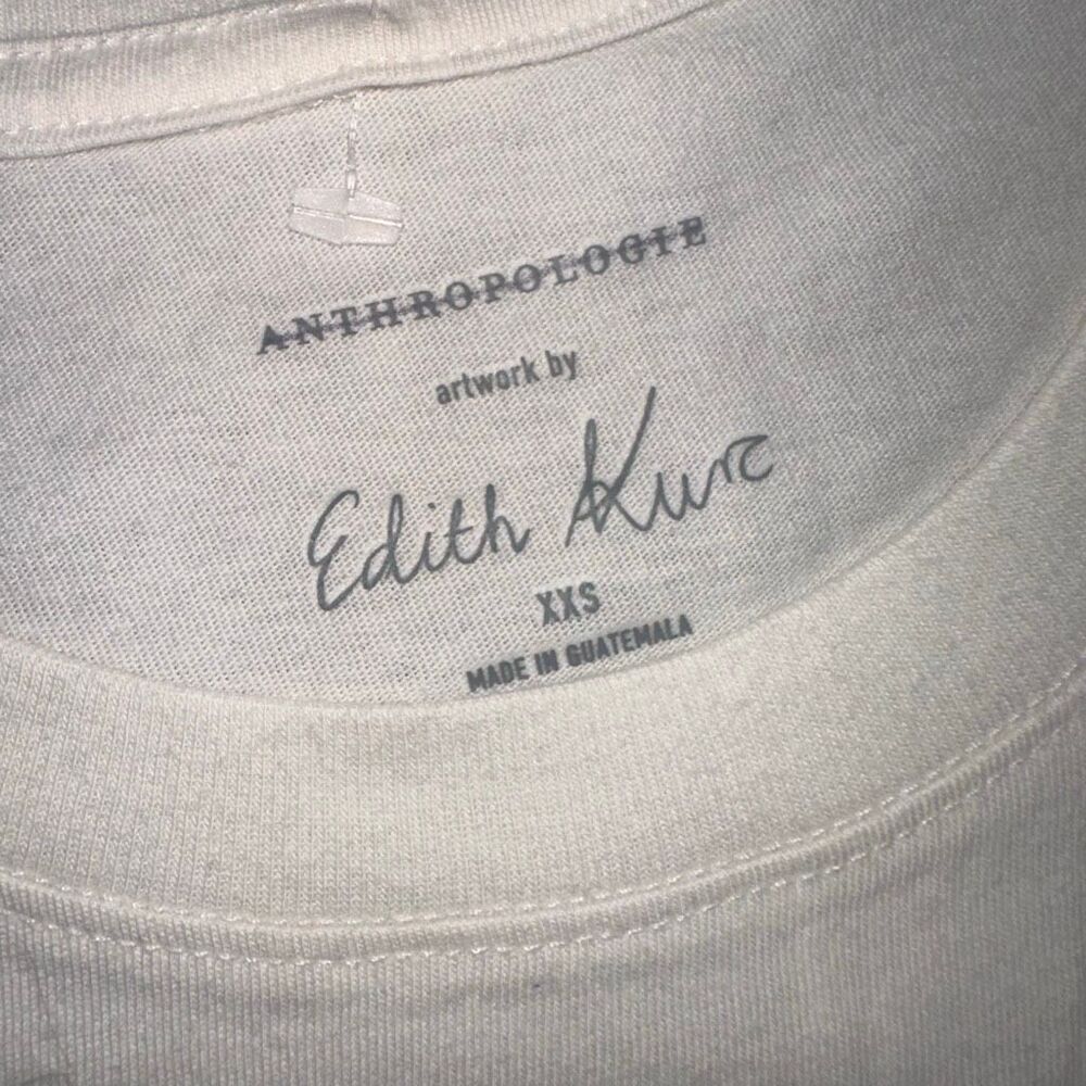 Anthropologie X Wild Fever Studio Paris Graphic Tee Eiffel Tower XXS NEW - Picture 6 of 6